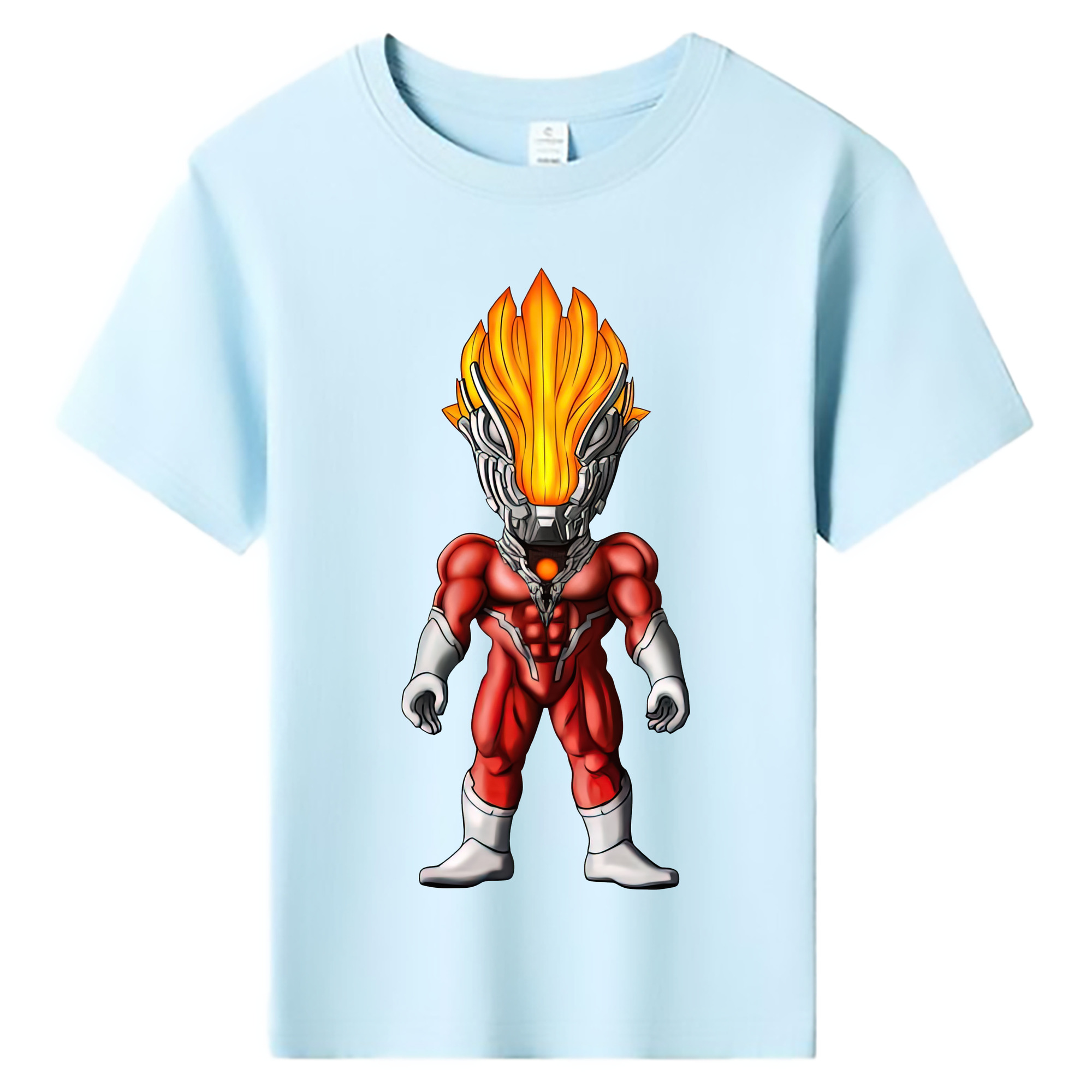 （画像用） ウルトラマン Ultraman 綿100％キッズTシャツ（フロントプリント）